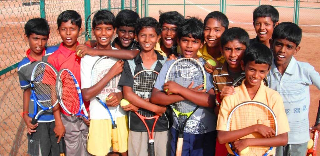 Los valores del tenis, también en India