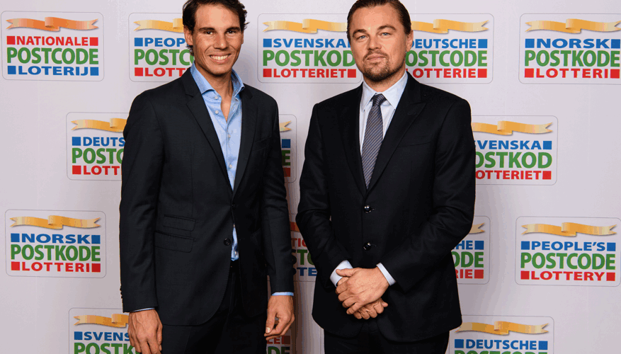 Rafael Nadal, invitado especial en la gala anual de las PostCode Lotteries