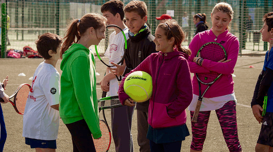 Tenis, diversión y aprendizajes