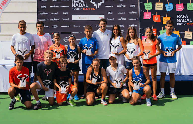 Rafa Nadal Tour by Mapfre: tenis, valores y solidaridad
