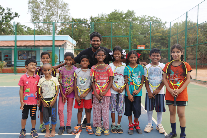 “El tenis ha construido un futuro en mi vida”. La historia de Talari Sreenu