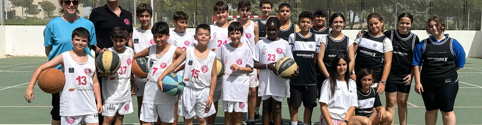 Jornada Inclusiva de Baloncesto en el Centro Fundación Rafa Nadal de Palma de Mallorca