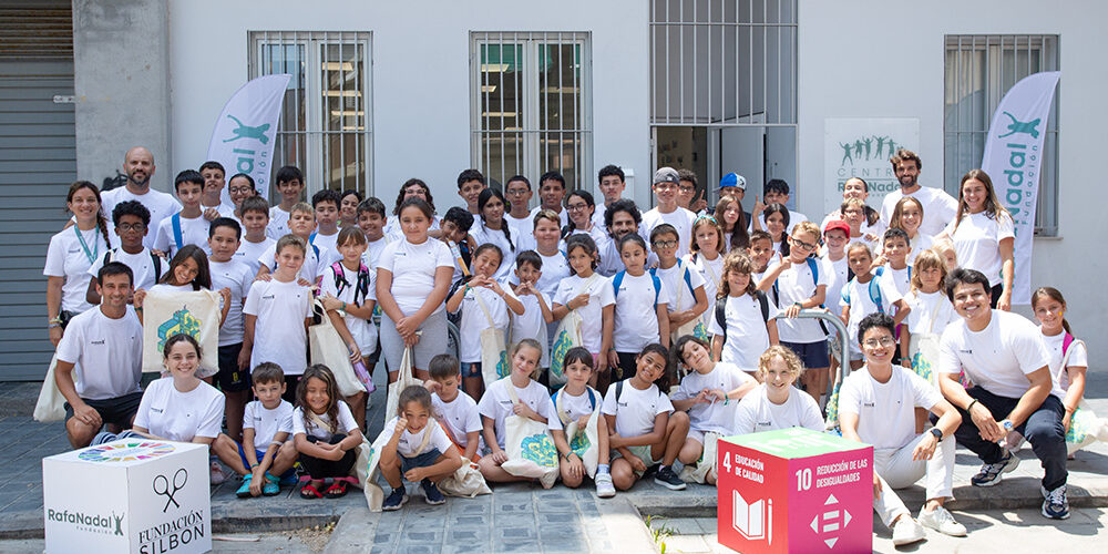Detectives de la Biodiversidad en el Centro Fundación Rafa Nadal de Valencia con Fundación Silbon