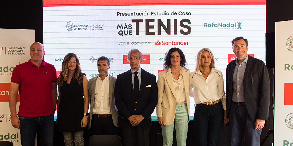 The Rafa Nadal Foundation and the University of Navarra present the “More Than Tennis” case study