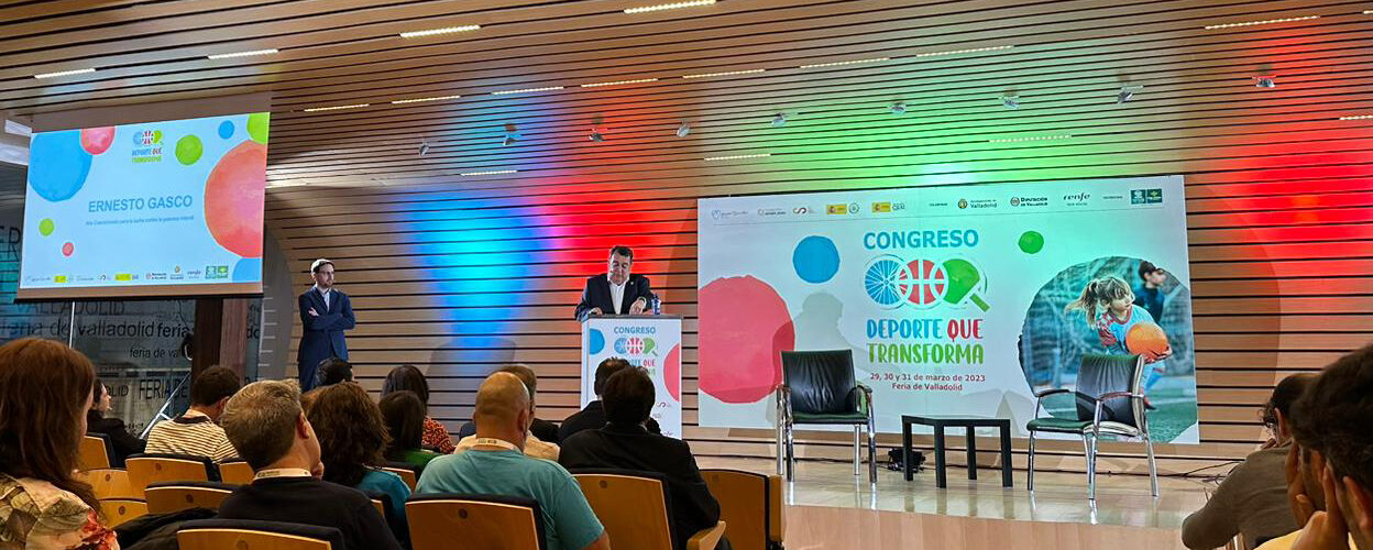 The Rafa Nadal Foundation has been present at the “Sport That Transforms Conference” held in Valladolid