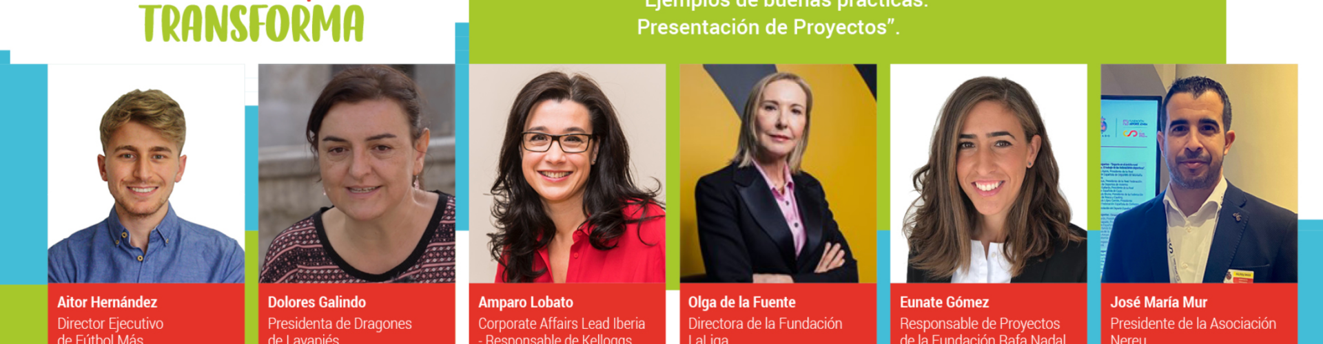 The Rafa Nadal Foundation present at the “Sports That Transforms” conference