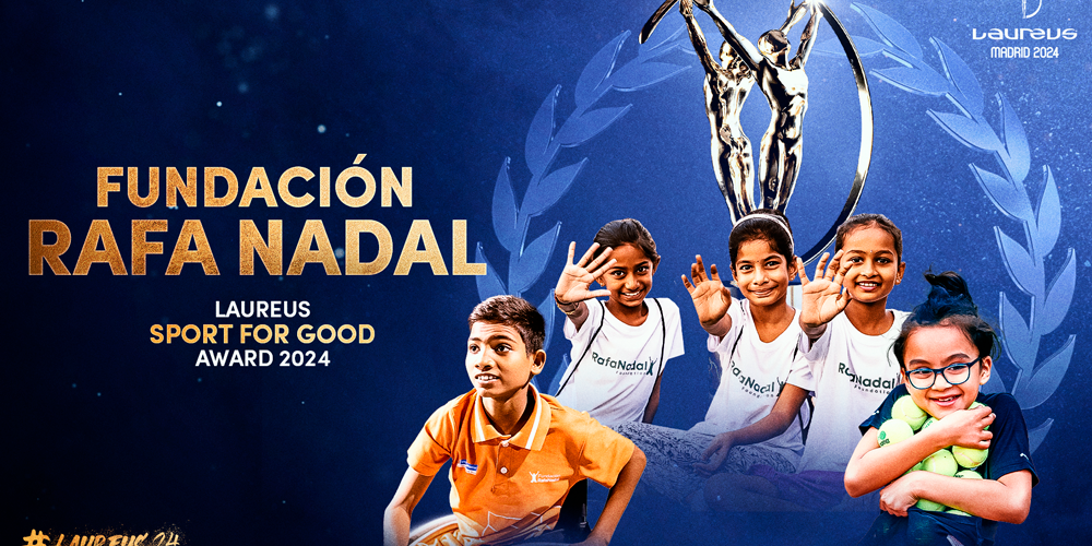 The Rafa Nadal Foundation Wins Laureus Sport For Good Award
