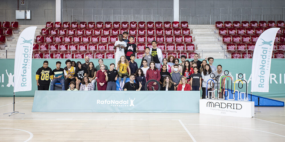 La Fundación Rafa Nadal celebra un acto en la Caja Mágica para inaugurar el nuevo curso del Centro Fundación Rafa Nadal de Madrid