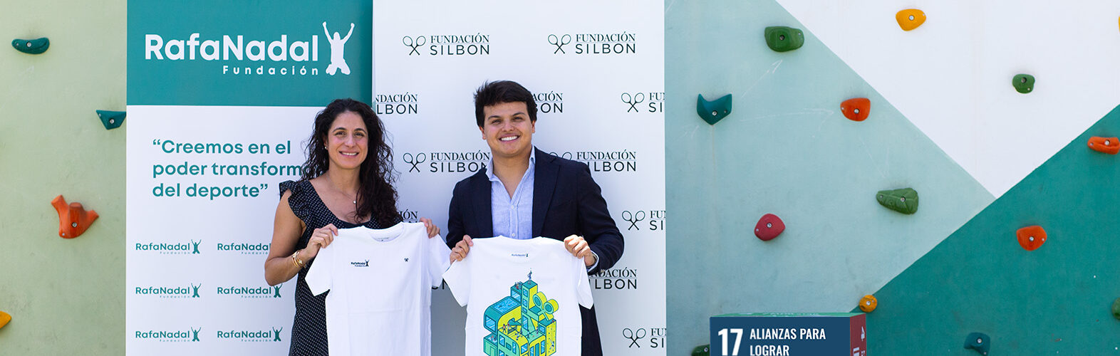 La Fundación Rafa Nadal y la Fundación Silbon se unen por una infancia más consciente y sostenible.