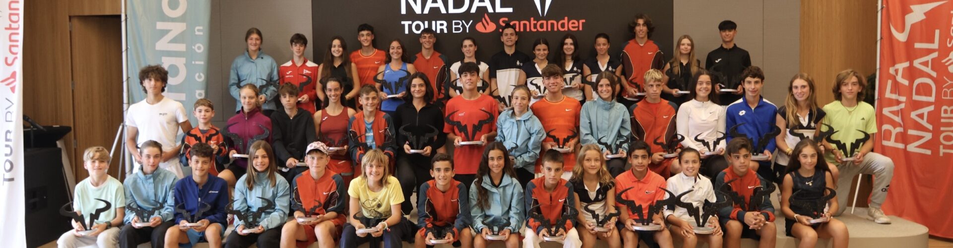 Finaliza la última etapa del Rafa Nadal Tour by Santander, torneo juvenil de tenis solidario a beneficio de la Fundación Rafa Nadal