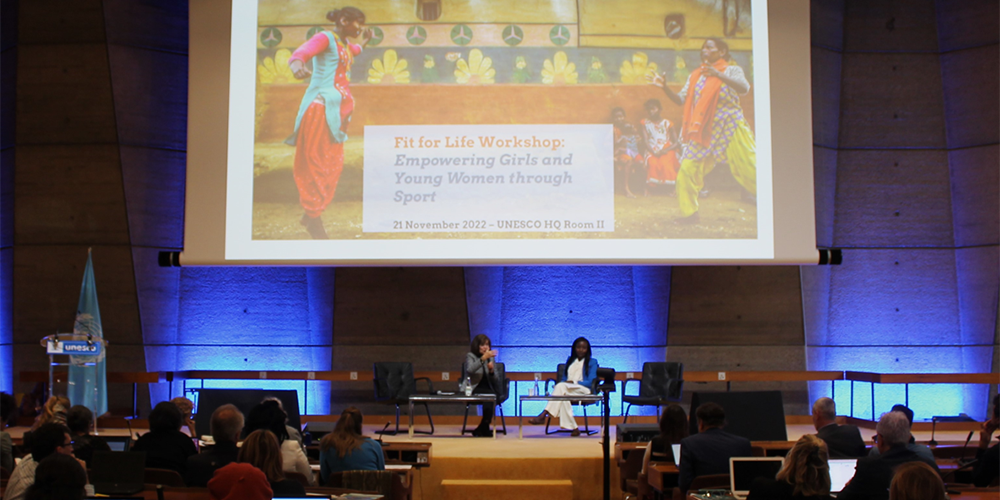 La Fundación Rafa Nadal ha estado presente en el taller Fit For Life «Empoderando a niñas y mujeres a través del deporte» de UNESCO