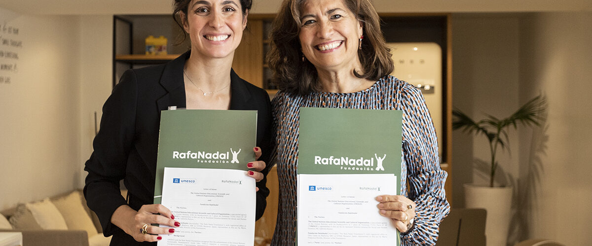 The Rafa Nadal Foundation and UNESCO present their alliance on International Sports Day