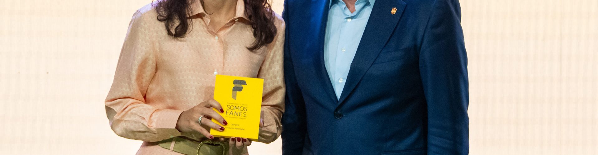 La Fundación Rafa Nadal, premiada en la Gala Somos Fanes 2026 por su compromiso con el deporte y el bienestar